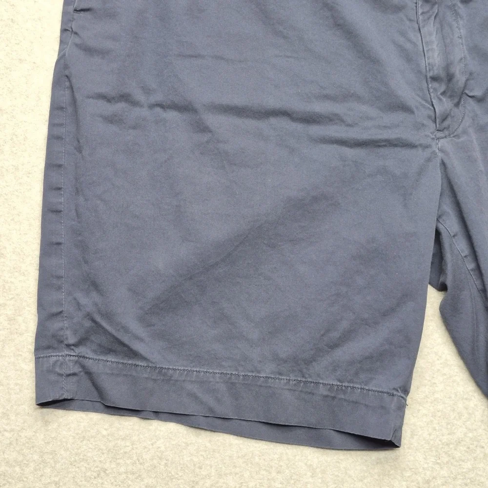 Polo Ralph Lauren Shorts Mens 46 Stretch Classic Fit Blue Chino Flat Front